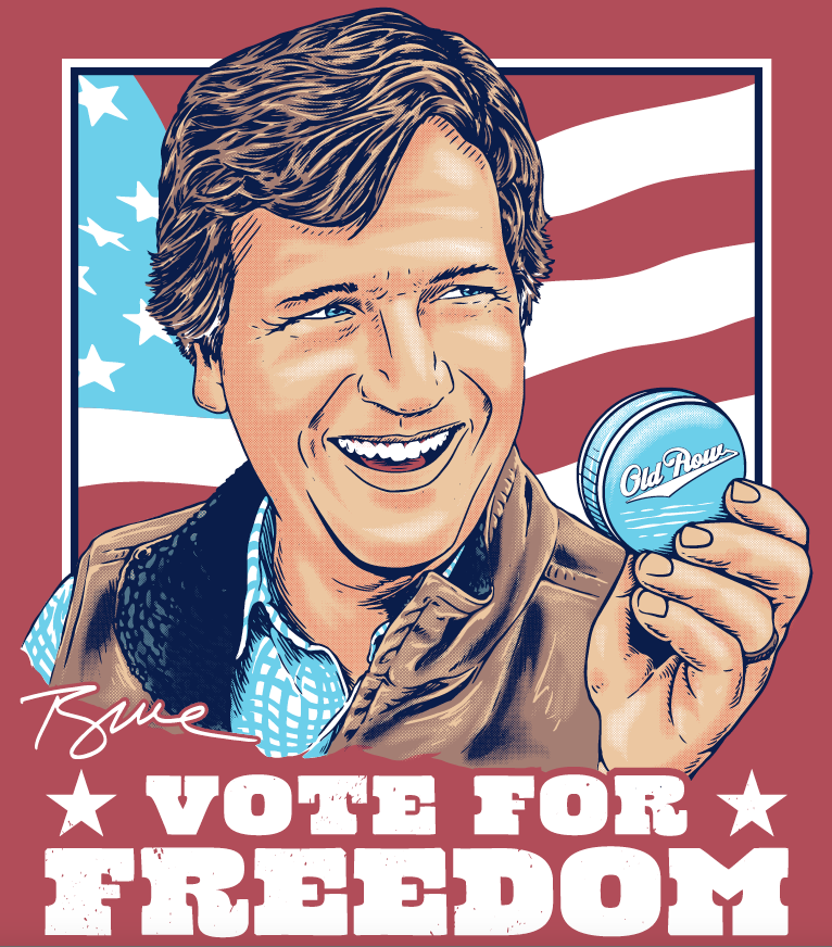 Tucker Vote For Freedom Pocket Tee