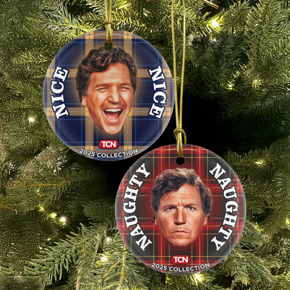 Naughty & Nice 2025 Collection Ornament