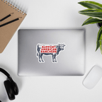 Support American Ranchers Sticker (Navy/Red)