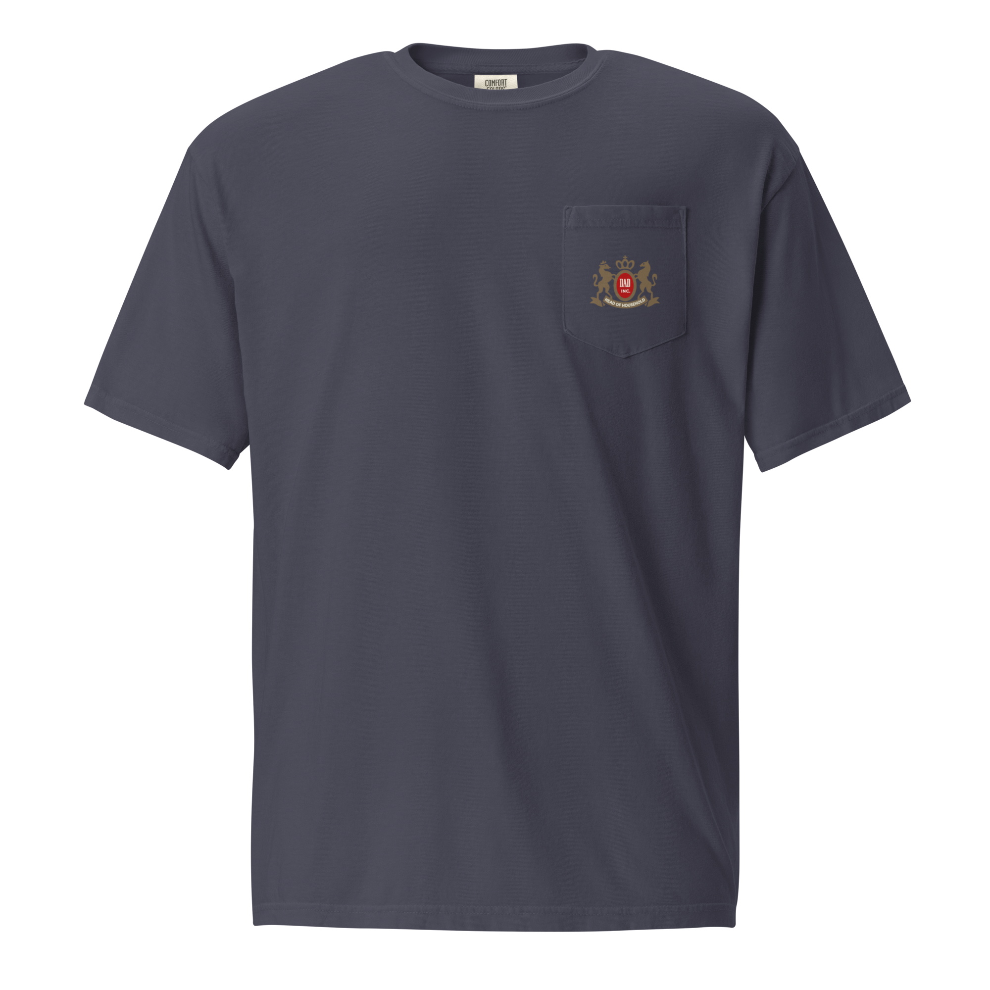 unisex-garment-dyed-pocket-t-shirt-true-navy-front