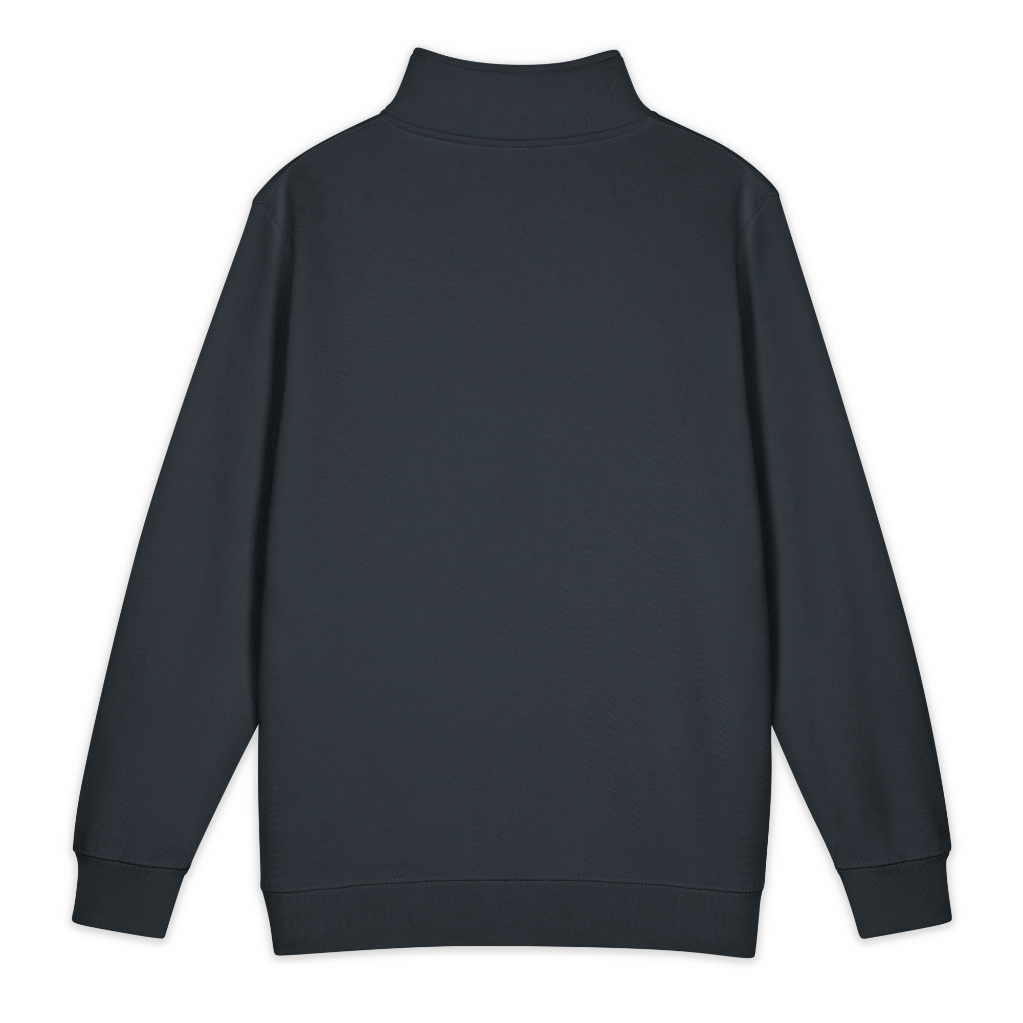 unisex-premium-quarter-zip-sweatshirt-navy-back
