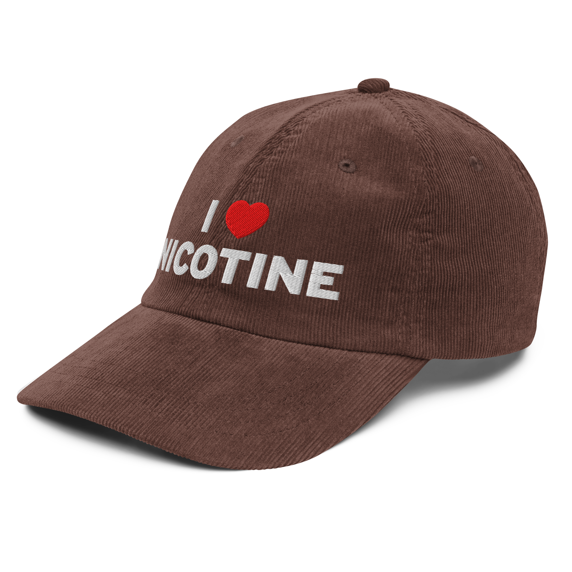 vintage-corduroy-cap-brown-left-front