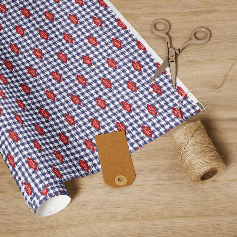 Tucker Plaid Wrapping Paper